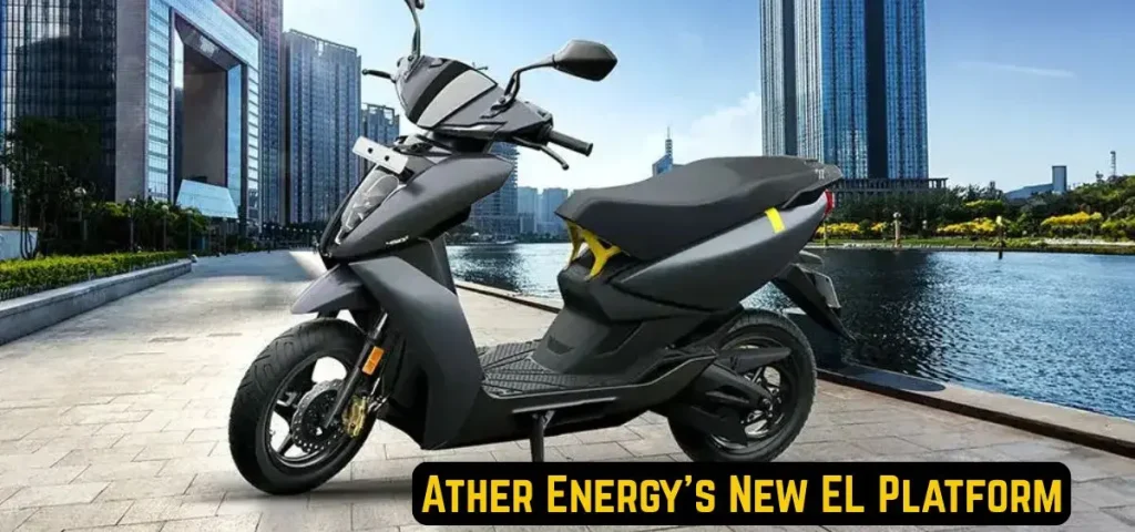 this is the image of Ather Energy's New EL Platform