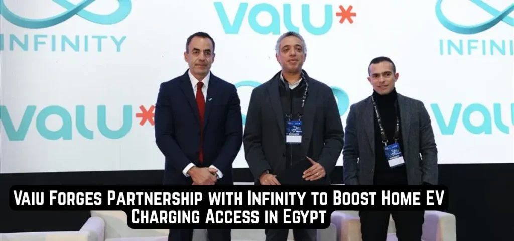this is the image of Vaiu Forges Partnership with Infinity to Boost Home EV Charging Access in Egypt
