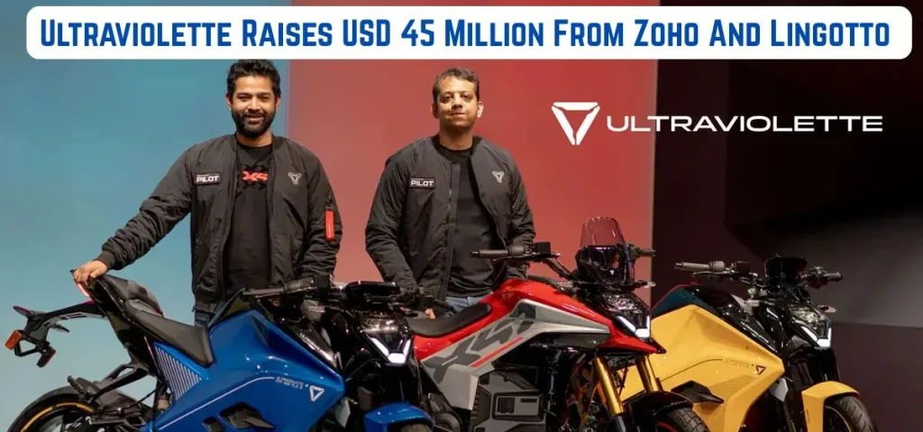 this is the image of Ultraviolette Raises USD 45 Million From Zoho And Lingotto To Expand EV Production