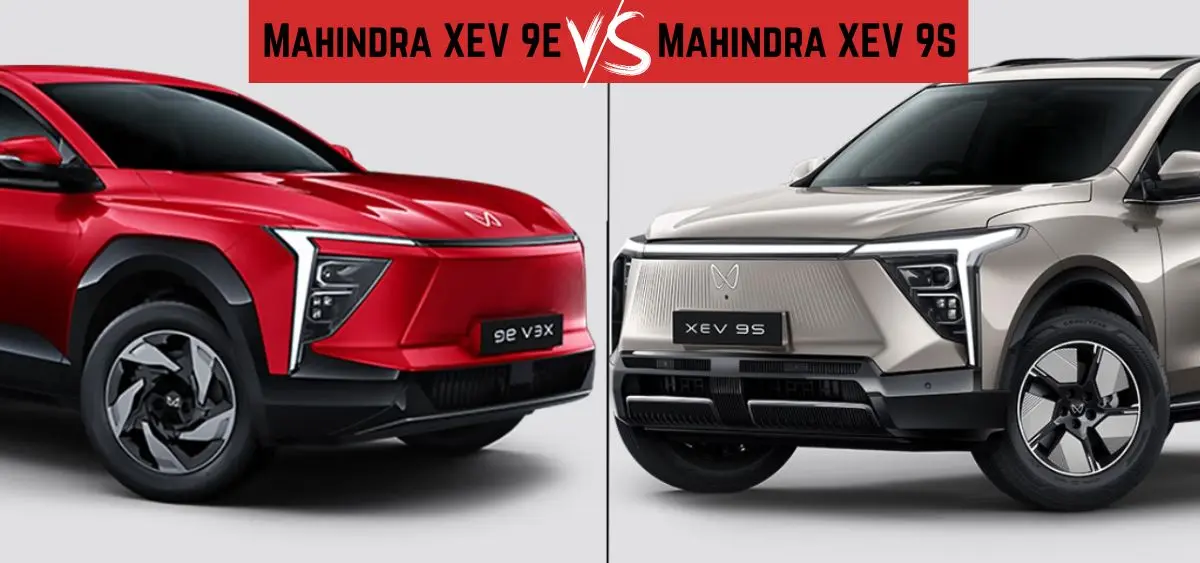 this is the image of Mahindra XEV 9E v/s Mahindra XEV 9S
