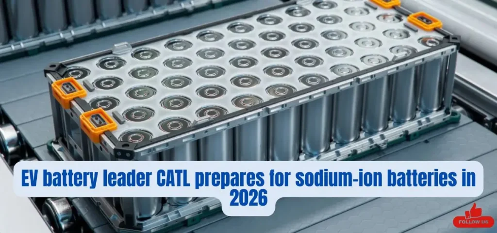 this is the image of EV battery leader CATL prepares for sodium-ion batteries in 2026