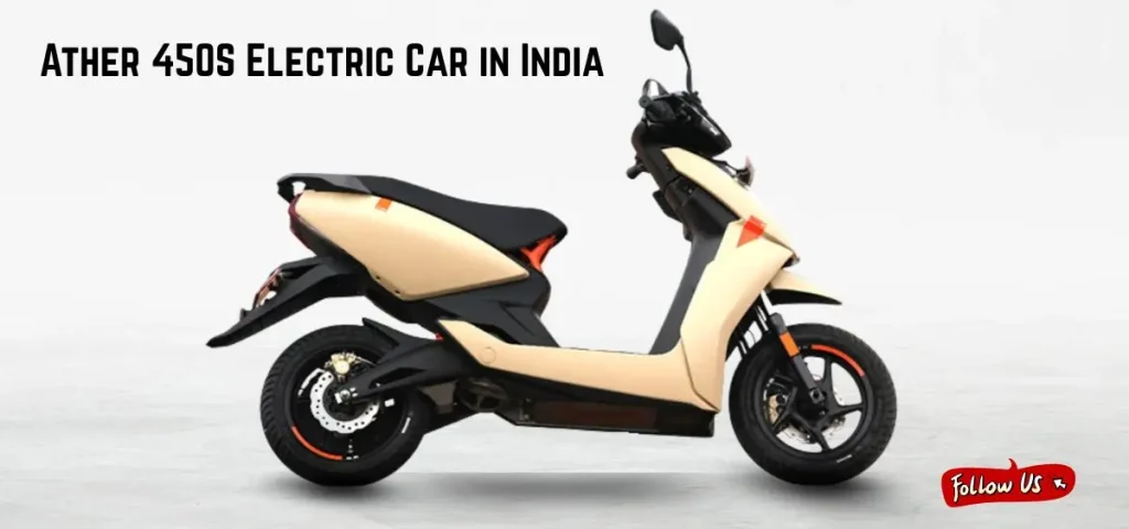 this is the image of Ather 450S Electric Car in India