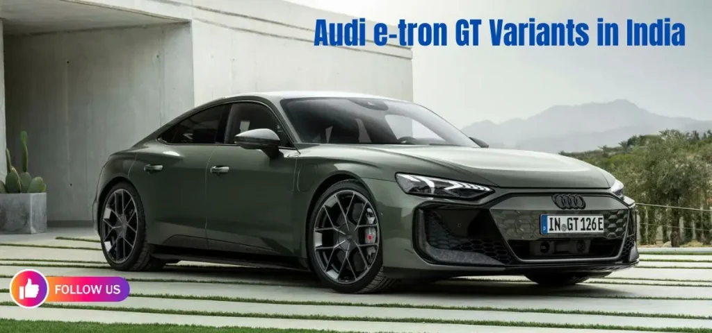 this is the image of Audi e-tron GT Variants in India