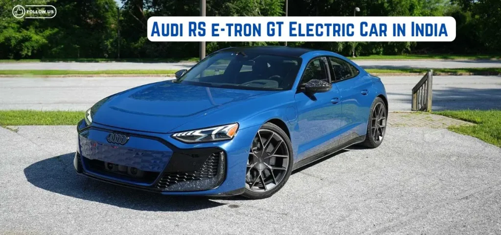 this is the image of Audi RS e-tron GT Electric Car in India
