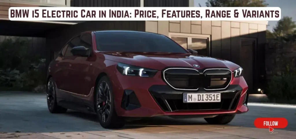 this is the image of BMW i5 Electric Car in India: Price, Features, Range & Variants