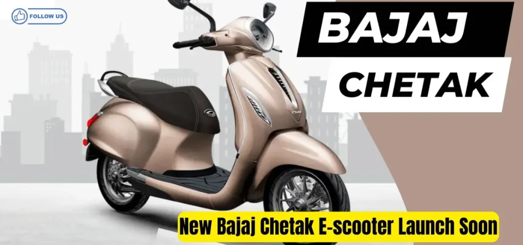 this is the image of New Bajaj Chetak E-scooter Launch Soon