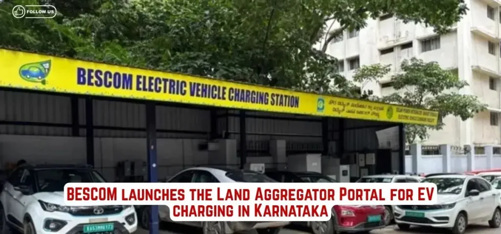 this is the image of BESCOM launches the Land Aggregator Portal for EV charging in Karnataka