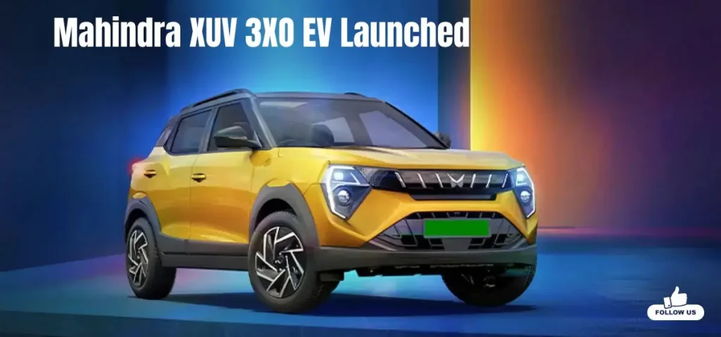 this is he image of Mahindra XUV 3XO EV Launched At Rs 13.89 Lakh: Specs and Features