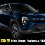 this is the image of Mahindra XUV 3XO EV in India