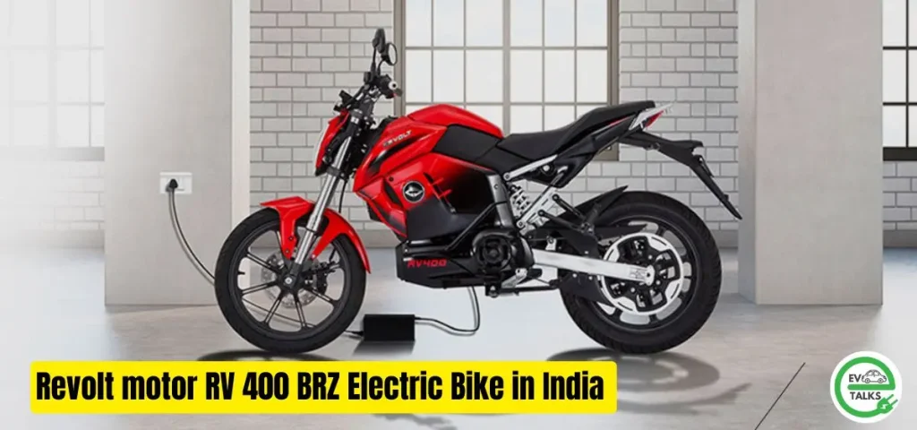 this is the image of Revolt motor RV 400 BRZ Electric Bike in India