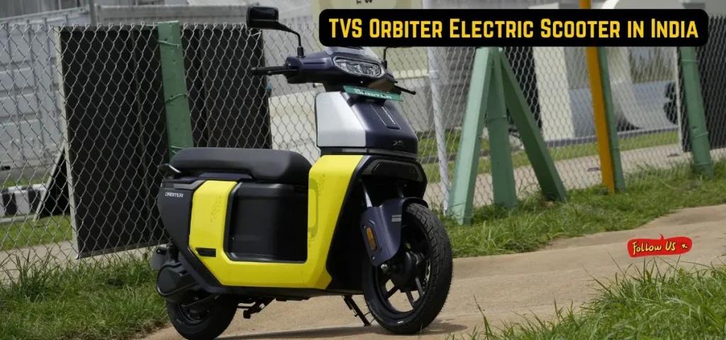 this is the image of TVS Orbiter Electric Scooter in India