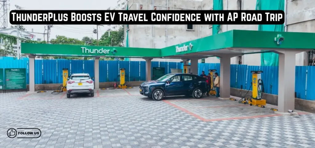 this is the image of ThunderPlus Boosts EV Travel Confidence with AP Road Trip