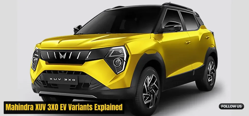 this is the image of Mahindra XUV 3XO EV Variants Explained