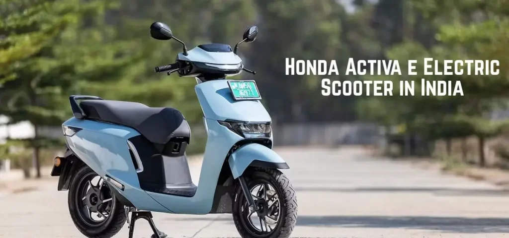 this is the image of Honda Activa e Electric Scooter in India