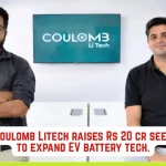 this is the image of Coulomb Litech raises Rs 20 cr seed to expand EV battery tech.