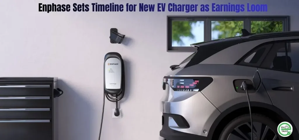 this is the image of Enphase Energy Sets a Timeline for New EV Charger