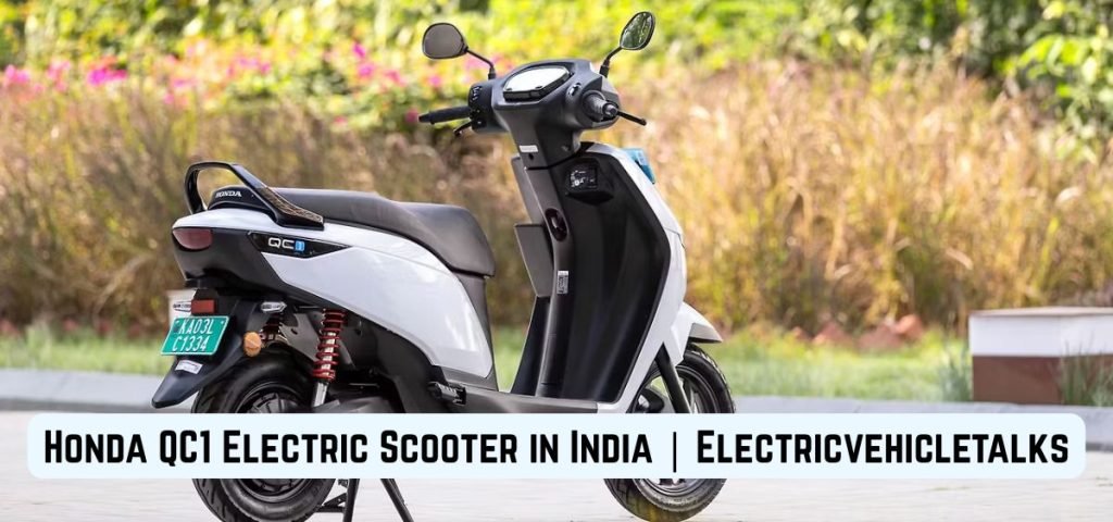 this is the image of Honda QC1 Electric Scooter in India