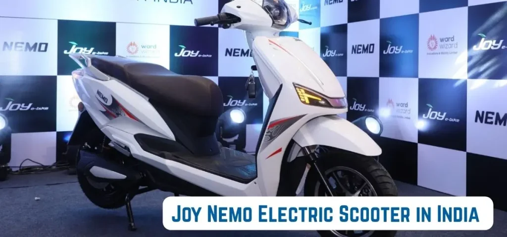 this is the image of Joy Nemo Electric Scooter in India