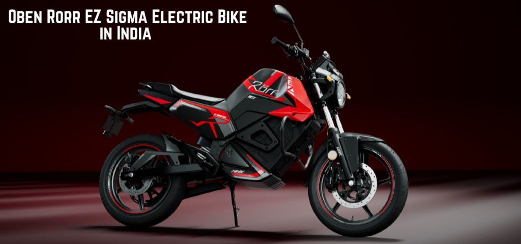 this is the image of Oben Rorr EZ Sigma Electric Bike in India