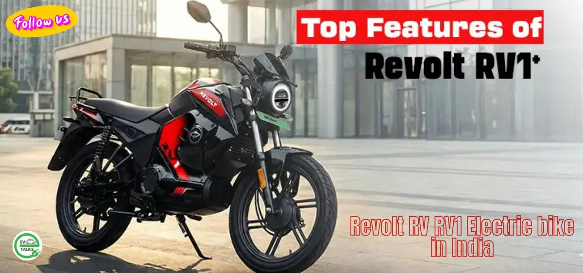 this is the image of Revolt RV RV1 Electric bike in India