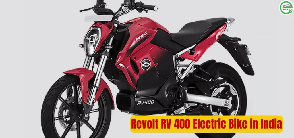 this is the image of Revolt RV 400 Electric Bike in India
