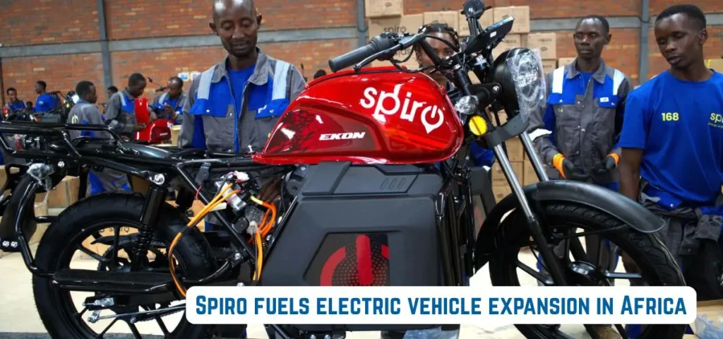this is the image of Spiro fuels electric vehicle expansion in Africa