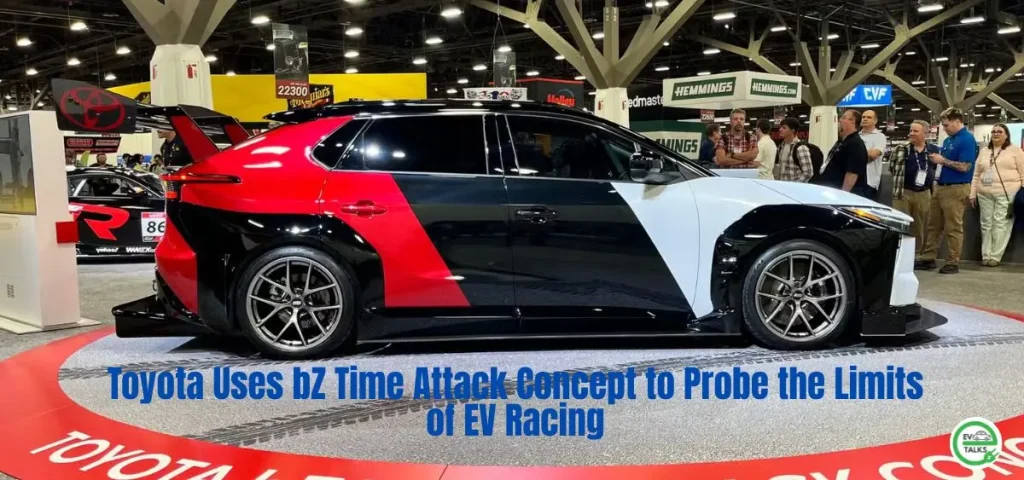 this is the image of Toyota Uses bZ Time Attack Concept