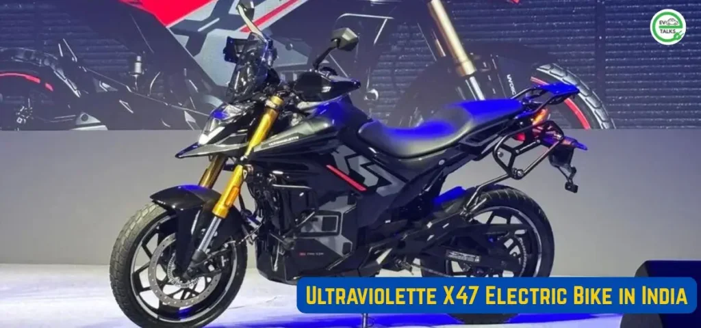 this is the image of Ultraviolette X47 Electric Bike in India