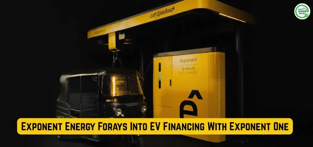 this is the image of Exponent Energy Forays Into EV Financing With Exponent One