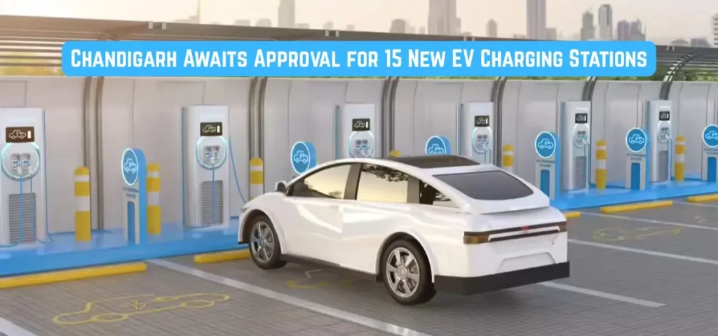 this is the image of Chandigarh Awaits Approval for 15 New EV Charging Stations