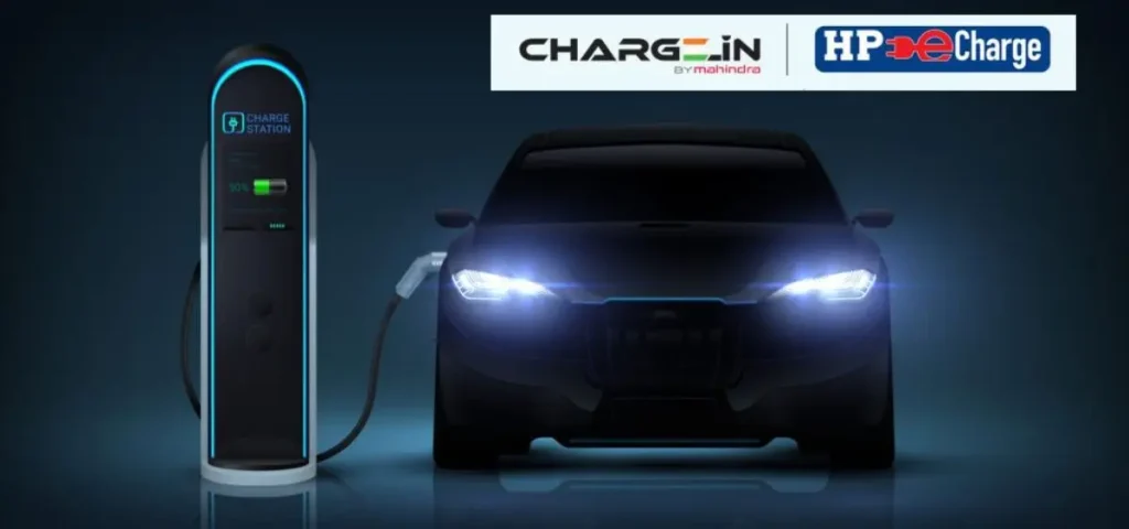 this is the image of HPCL & Mahindra Join Forces for Largest EV Charging Network