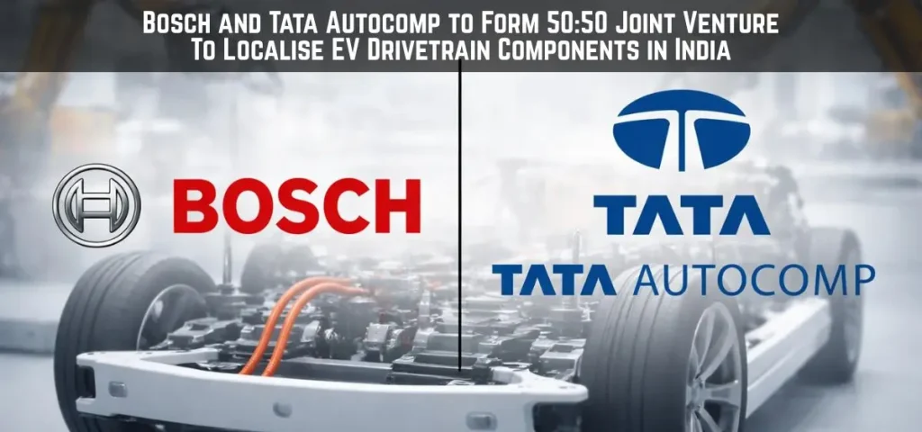 this is the image of Bosch & Tata Autocomp Set 50:50 Joint venture
