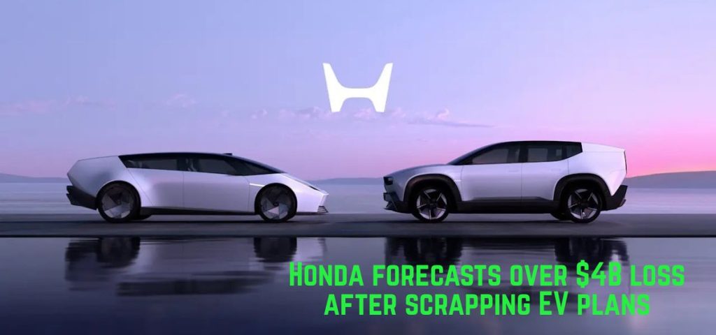 this is the image of Honda forecasts over $4B loss after scrapping EV plans