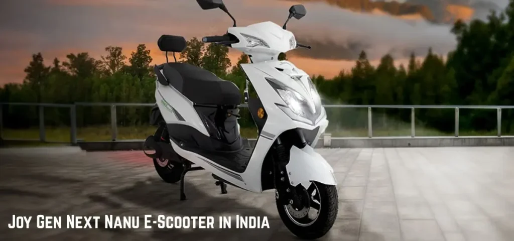 this is the image of Joy Gen Next Nanu E-Scooter in India