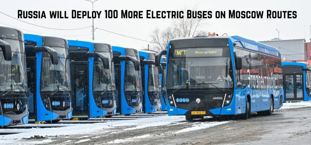 this is the image of Russia will Deploy 100 More Electric Buses on Moscow Routes