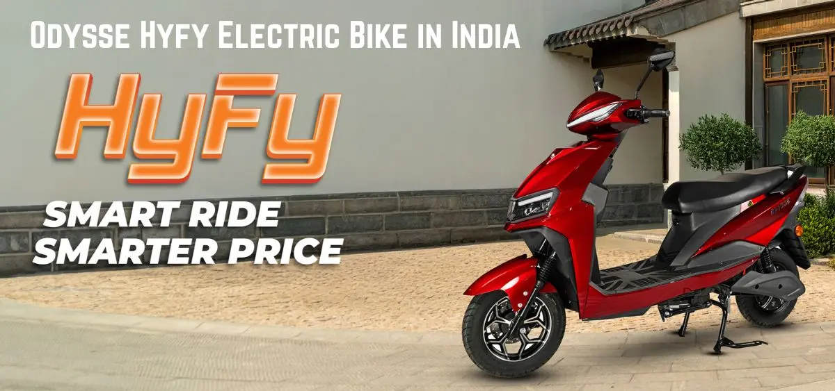 this is the image of Odysse Hyfy Electric Scooter in India