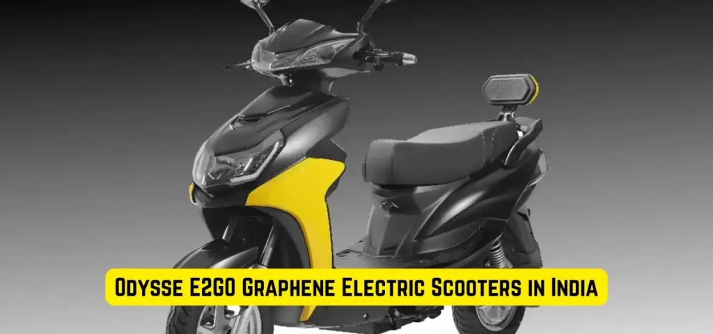 this is the image of Odysse E2GO Graphene Electric Scooters in India