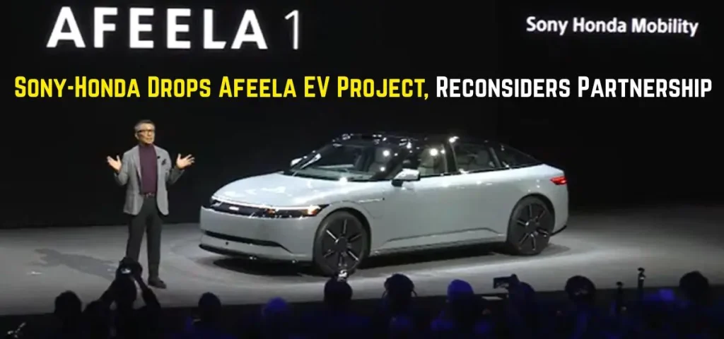 this is the image of Sony-Honda Drops Afeela EV Project