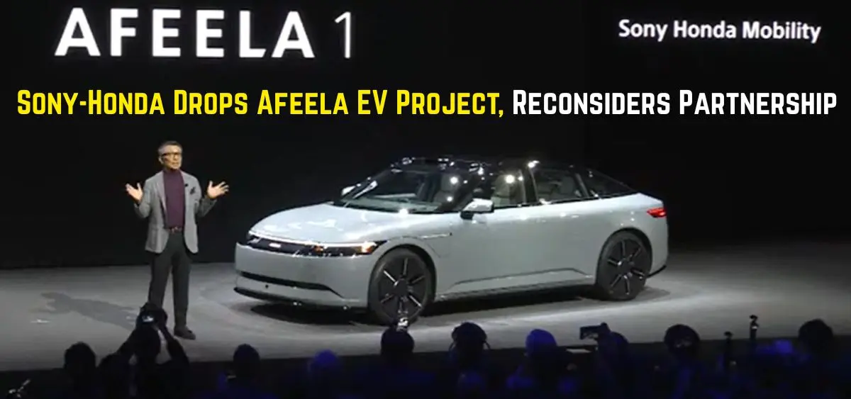this is the image of Sony-Honda Drops Afeela EV Project
