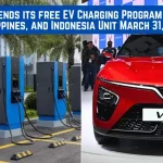 this is the image of VinFast extends its free EV Charging Program in India