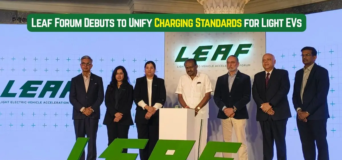 this is the image of Leaf Forum Debuts to Unify Charging Standards for Light EVs