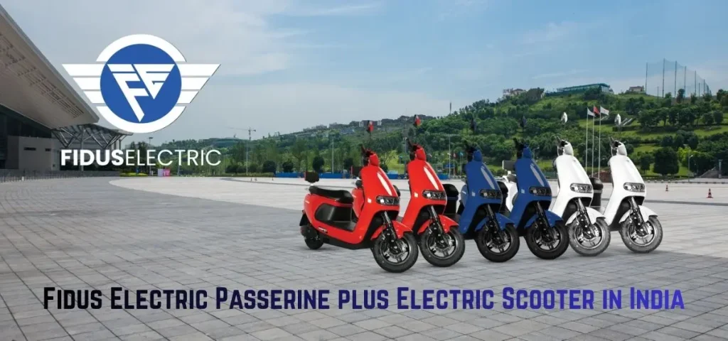 this is the image of Fidus Electric Passerine plus Electric Scooter in India