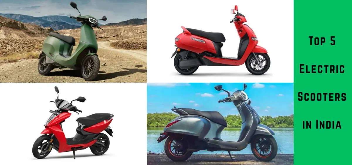 this is the image of Top Five Electric Scooters in India