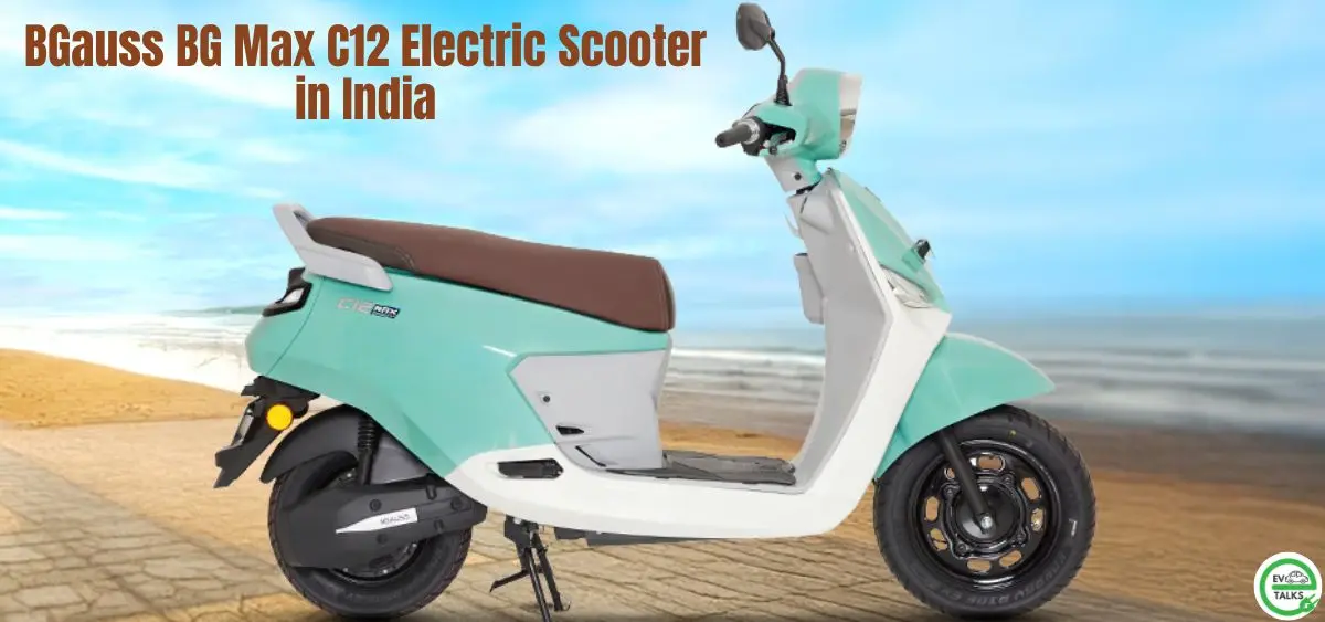 this is the image of BGauss BG Max C12 Electric Scooter in India