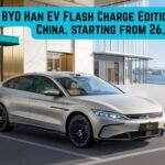 this is the image of BYD Han EV Flash Charge Edition officially launched in China