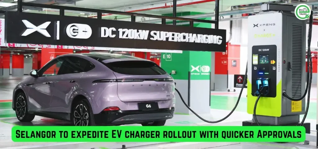this is the image of Selangor to expedite EV charger rollout