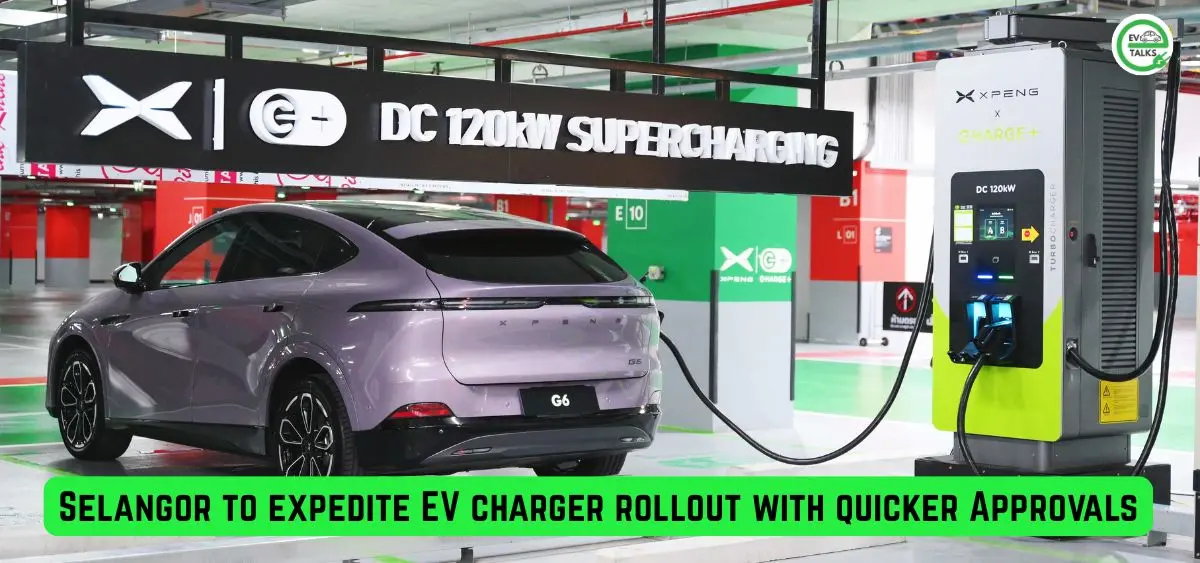 this is the image of Selangor to expedite EV charger rollout