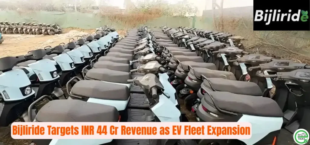 this is the image of Bijliride Targets INR 44 Cr Revenue as EV Fleet Expansion