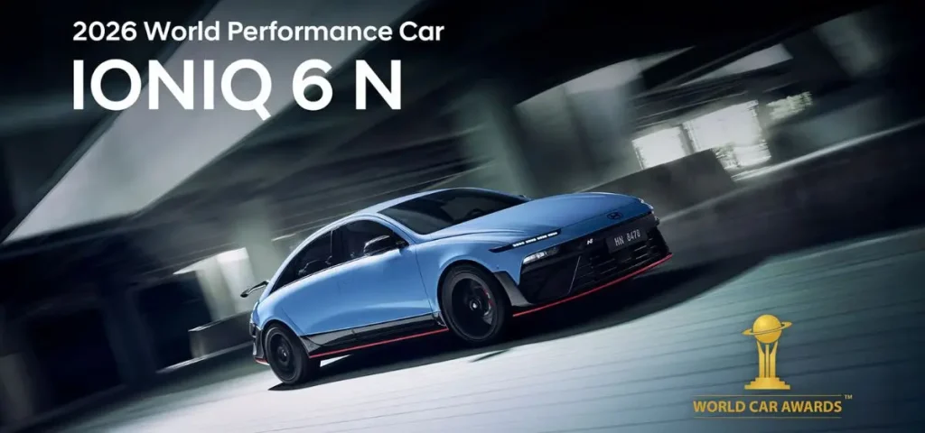 this is the image of Hyundai IONIQ 6 N Crowned 2026