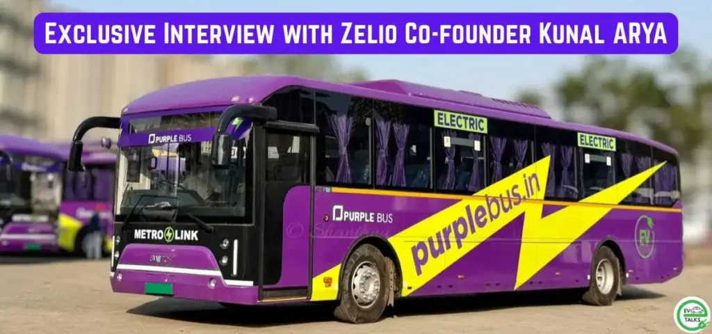 this is the image of PURPLE BUS Leads Maharashtra's First Private EV Revolution